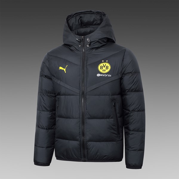 Manteau de duvet Borussia Dortmund 2024-25 Noir